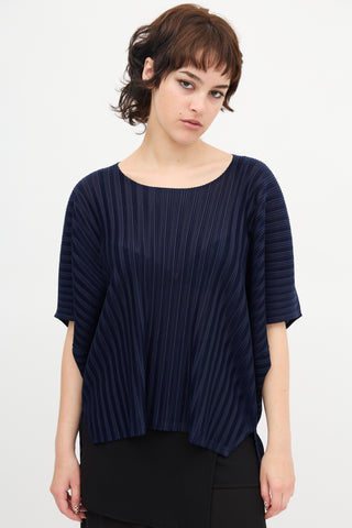 Pleats Please Issey Miyake Pleated Top