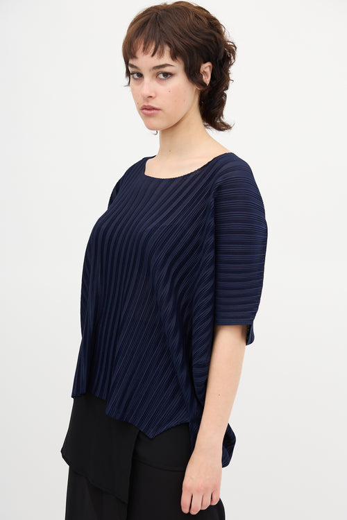 Pleats Please Issey Miyake Pleated Top