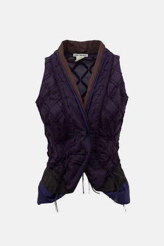 Issey Miyake SS 2003 Distressed Vest