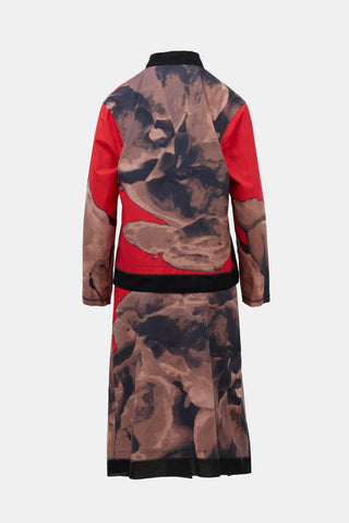 Issey Miyake SS 2002 Abstract Printed Set