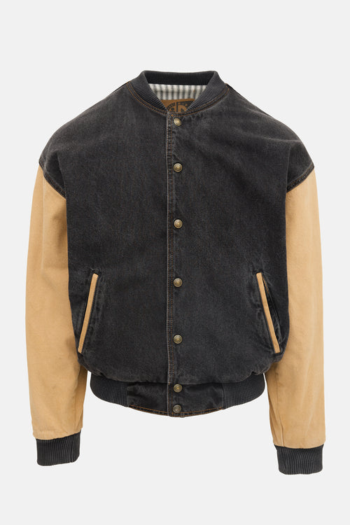 International Denim Vintage Washed Denim Jacket