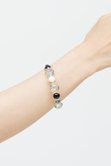 Ippolita 18K Yellow Gold Topaz Pearl Onyx Bracelet