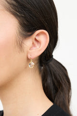 Ippolita 18K Gold & Rock Crystal Earrings