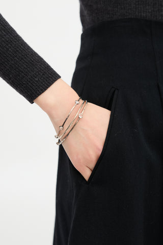 Ippolita Sterling Silver Station Bangle Set