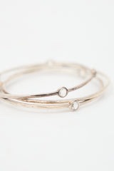 Ippolita Sterling Silver Station Bangle Set