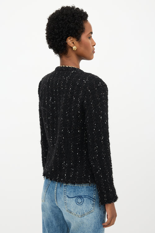 Iro Boucle Open Front Jacket