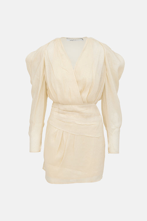 Iro Lorelle Wrap Effect Dress