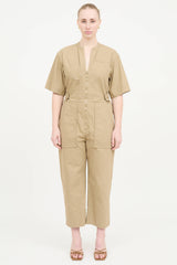 Isabel Marant Zipped Wide Leg Jumpsuit