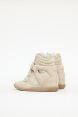 Isabel Marant Étoile Suede Wedged Bekett Sneaker