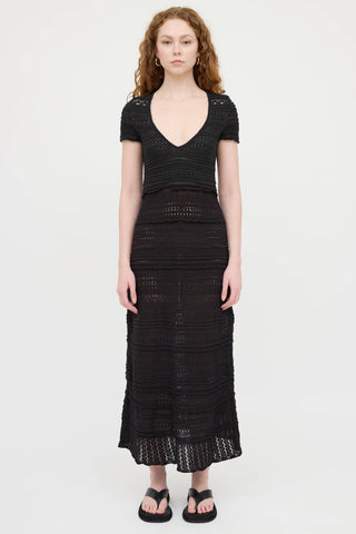 Crochet Maxi Dress