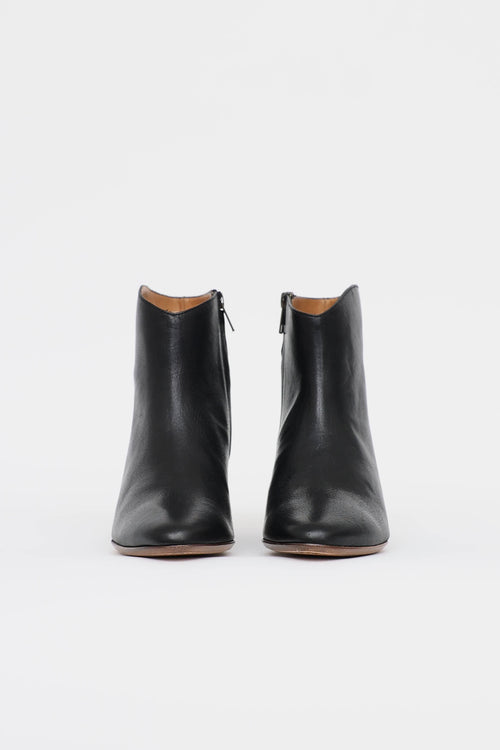 Isabel Marant Leather Dacken Bootie