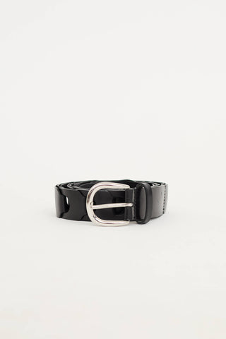 Isabel Marant Leather Braided Link Belt