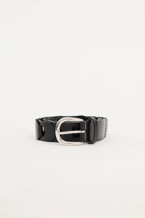 Isabel Marant Leather Braided Link Belt
