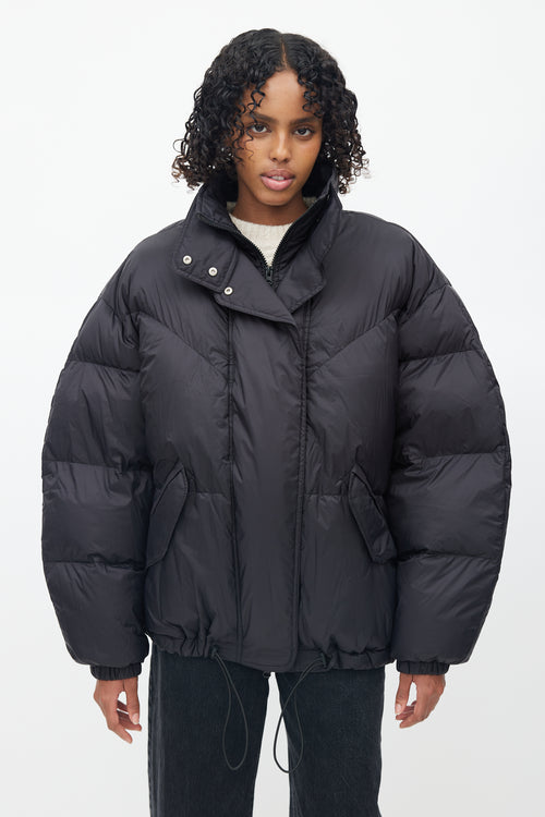 Isabel Marant Black Nylon Fimo Puffer Jacket