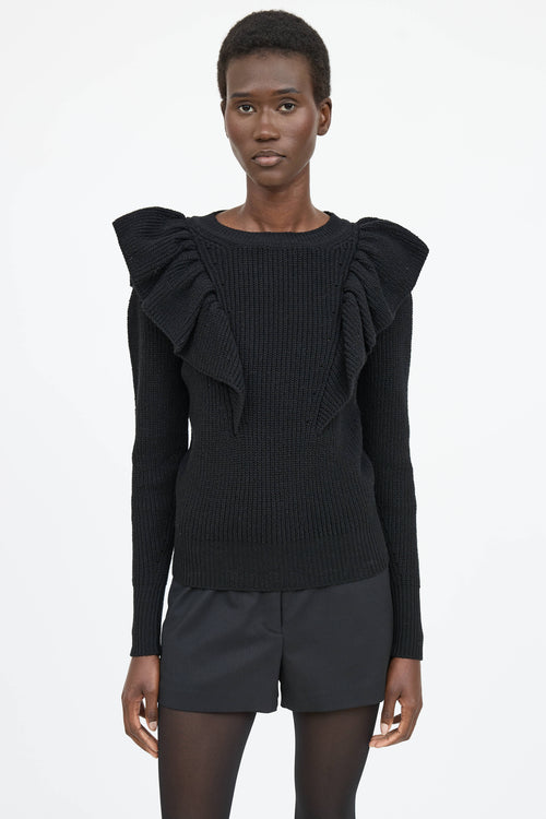 Isabel Marant Knit Ruffle Sweater