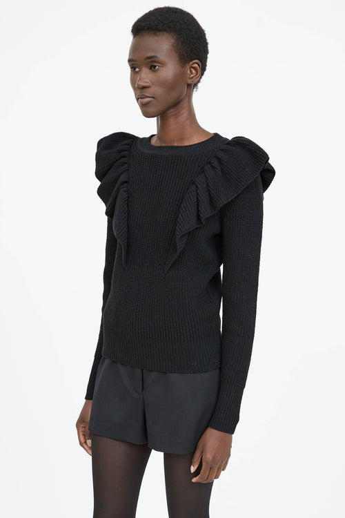 Isabel Marant Knit Ruffle Sweater