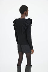 Isabel Marant Knit Ruffle Sweater