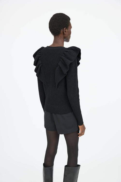 Isabel Marant Knit Ruffle Sweater