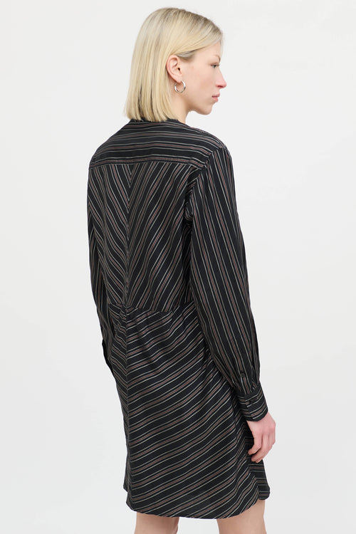 Isabel MarantPleated Stripe Dress