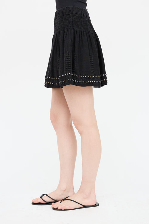 Isabel Marant Étoile Beaded Smock Skirt