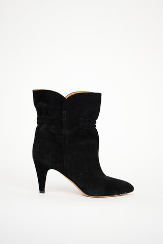 Isabel Marant Black Suede Dedie Boot