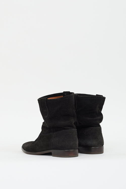 Isabel Marant Black Suede Susee Ankle Boot