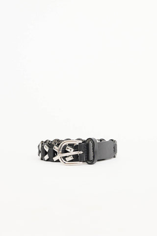 Isabel Marant Studded Woven Belt