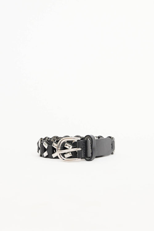 Isabel Marant Studded Woven Belt