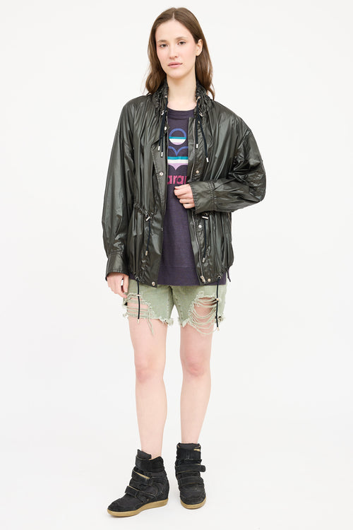 Isabel Marant Lux Anorak Coated Jacket