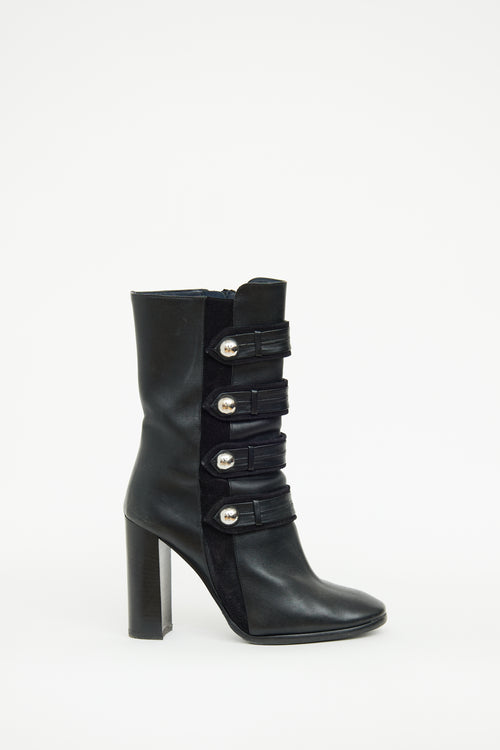 Isabel Marant Black Arnie High Heel Ankle Boot