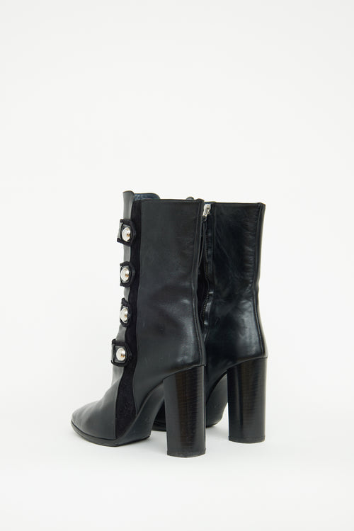 Isabel Marant Black Arnie High Heel Ankle Boot