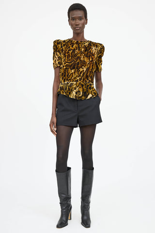 Isabel Marant Velvet Printed Top