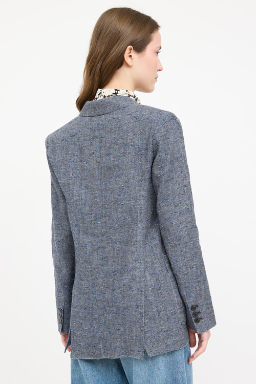 Isabel Marant Double Breasted Linen Blazer