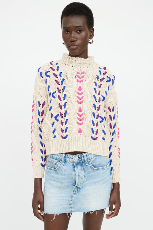 Isabel Marant Étoile Knit Braided Sweater