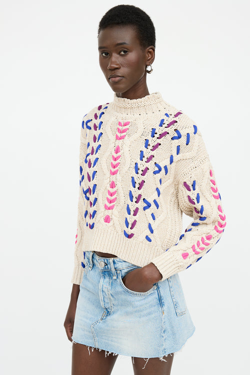 Isabel Marant Étoile Knit Braided Sweater