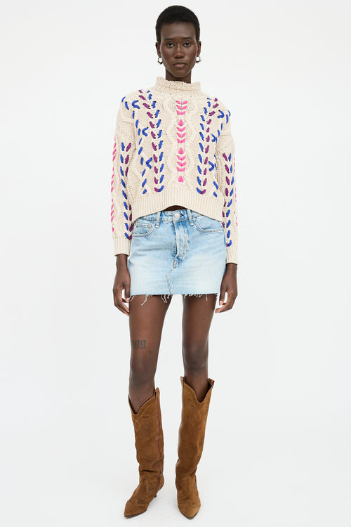 Isabel Marant Étoile Knit Braided Sweater