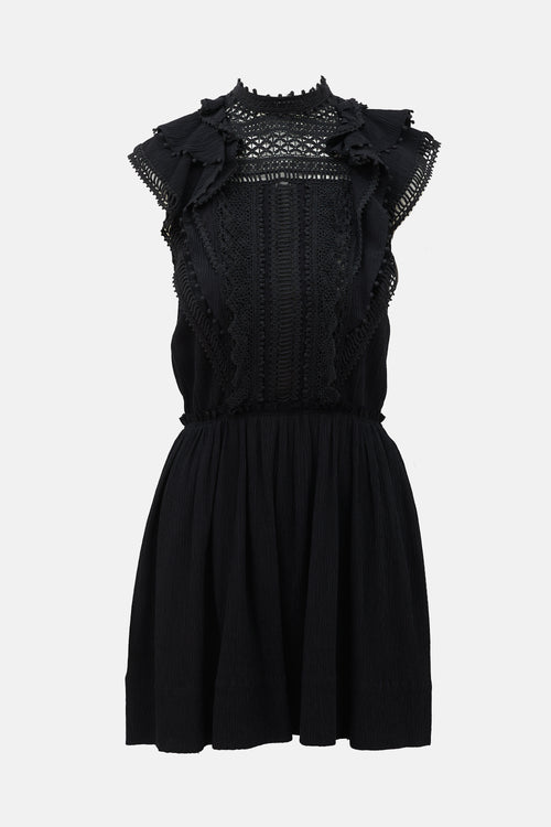 Isabel Marant Crinkled Silk Ianelia Dress