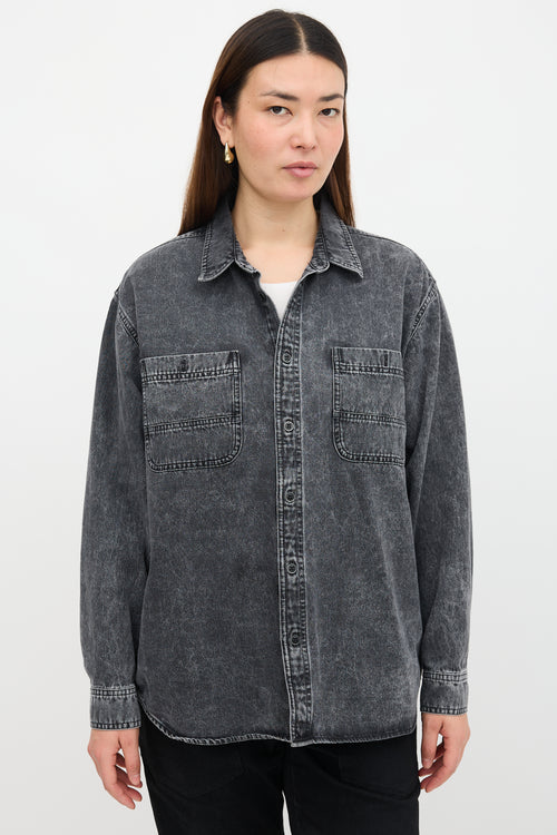 Isabel Marant Denim Vhelynton Shirt