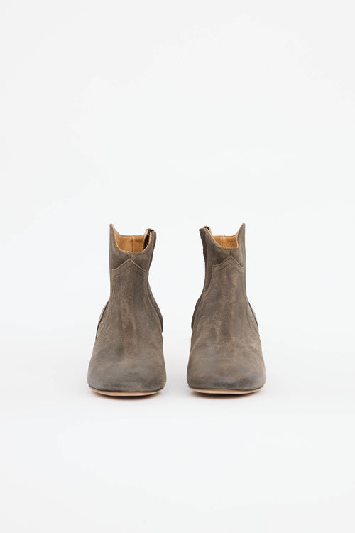Isabel Marant Distressed Dicker Boot