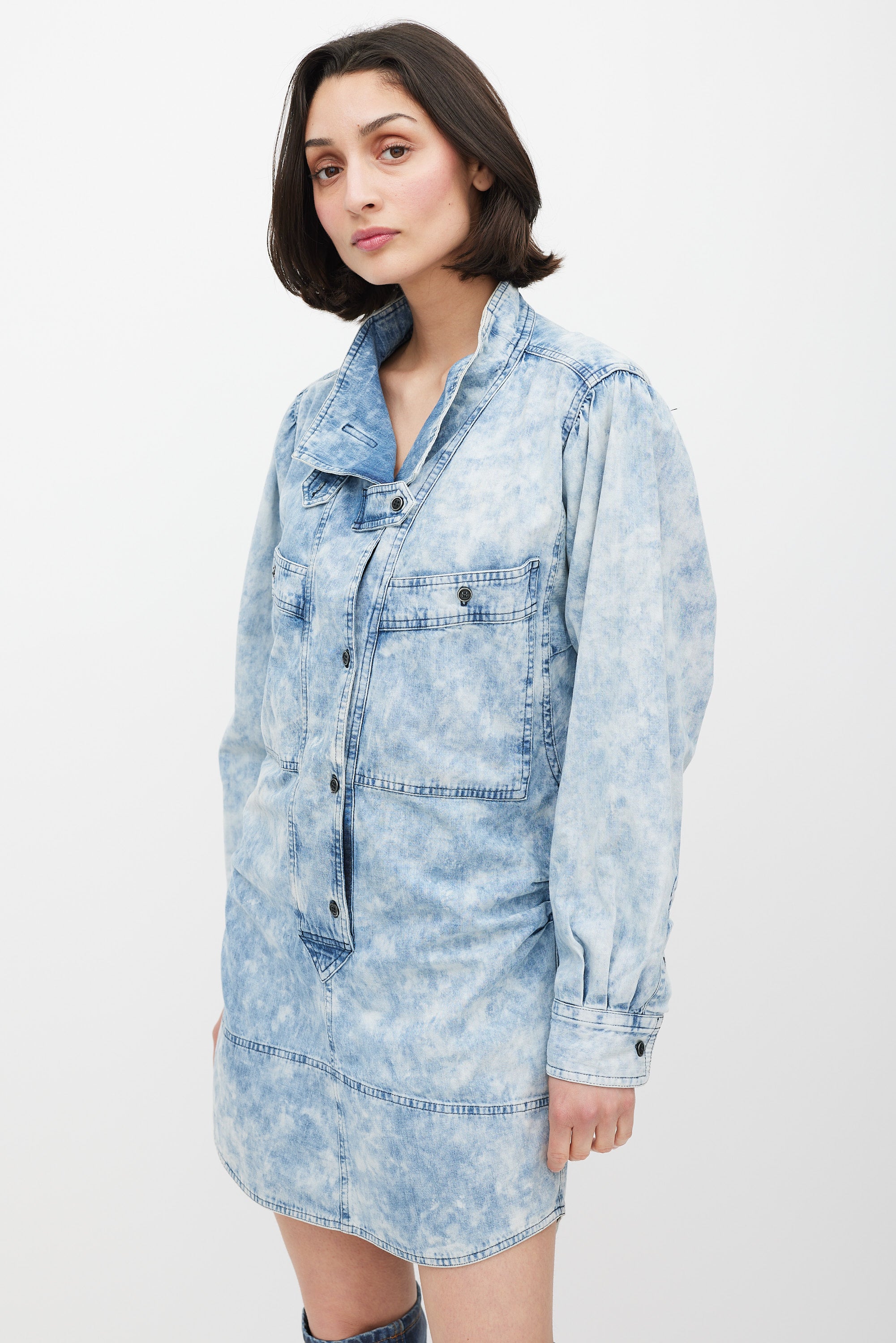 Isabel Marant Étoile // Denim Shirt Dress – VSP Consignment