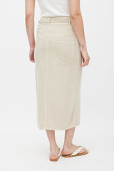 Isabel Marant Étoile Beige Slit Maxi Skirt