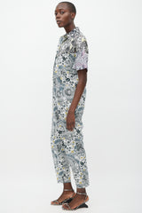 Isabel Marant Étoile Black & Multicolour Floral Jumpsuit