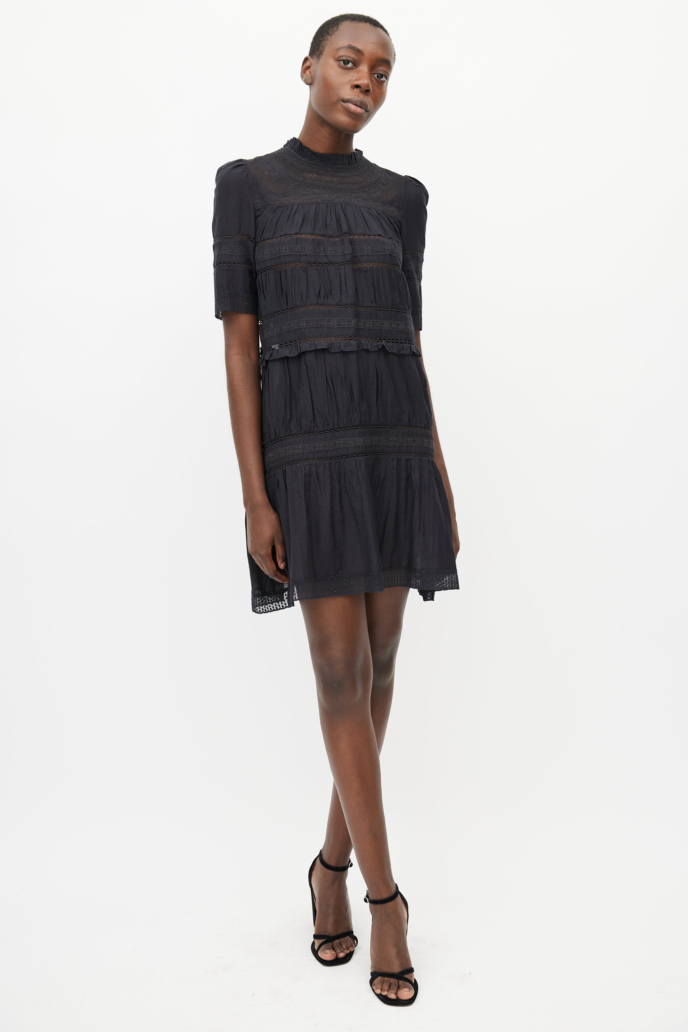 Linen Wrap Dress Size Isabel Marant Black Linen Dress Isabel Marant toile // Black Ruffled Tiered Dress VSP Consignment Linen Wrap Dress Size Isabel Marant Black Linen Dress Isabel Marant toile // Black Ruffled Tiered Dress VSP Consignment