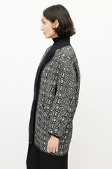 Isabel Marant Étoile Black & White Knit Jacket