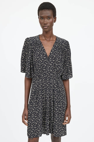 Isabel Marant Étoile Patterned Pleated Dress