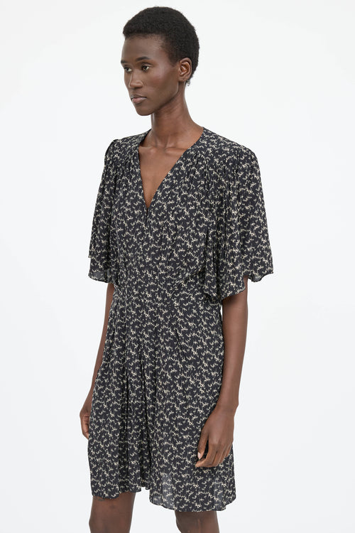 Isabel Marant Étoile Patterned Pleated Dress