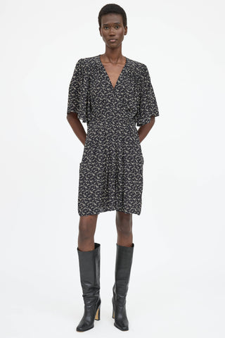 Isabel Marant Étoile Patterned Pleated Dress