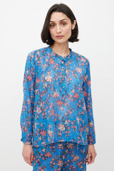 Isabel Marant Étoile Blue & Red Floral Co-Ord Set
