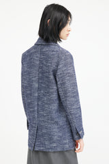 Isabel Marant Étoile Blue & White Wool Blazer