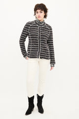 Isabel Marant Étoile Brown & Navy Wool Tweed Jacket